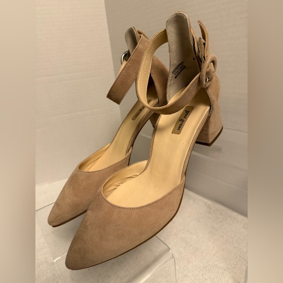 Paul Green Suede Ankle Strap Block Heel Pumps | Size 9 | NWT - Picture 7 of 13